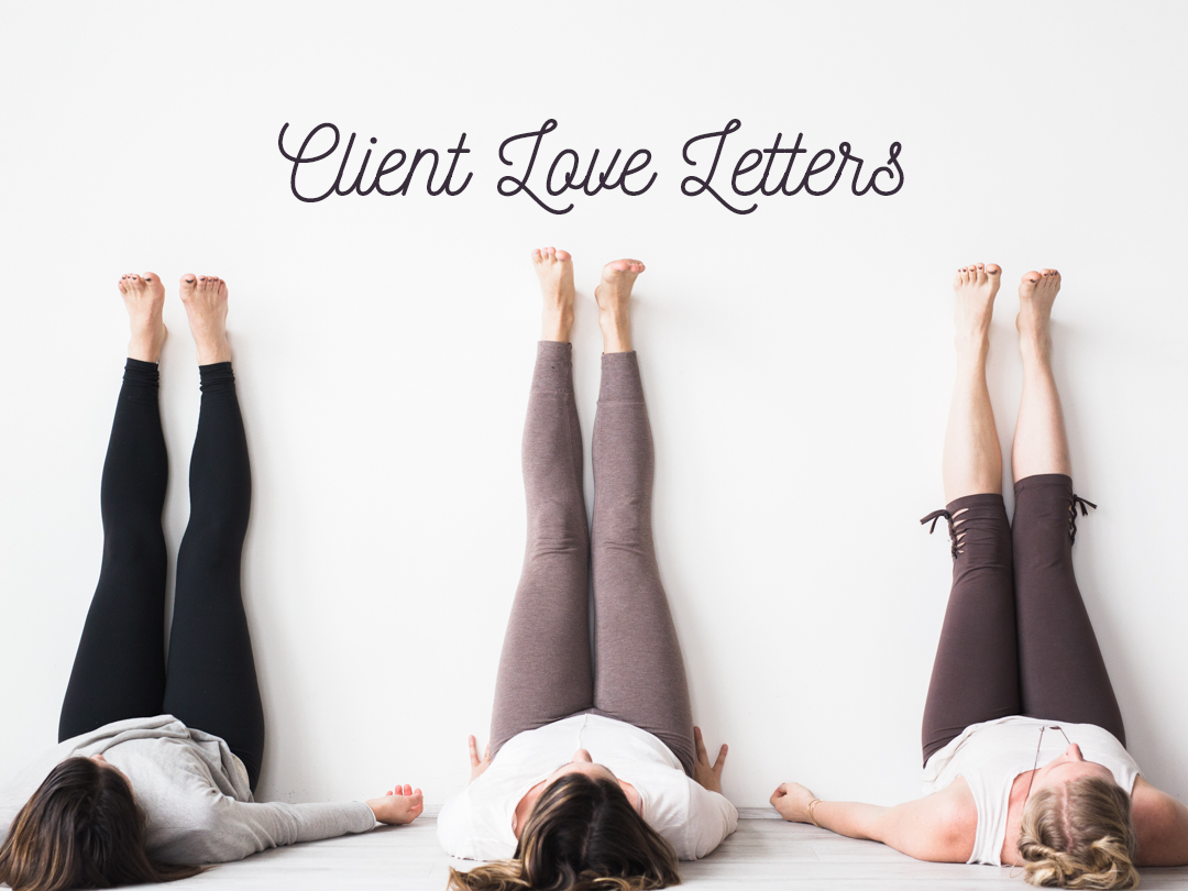 wellness client love letters
