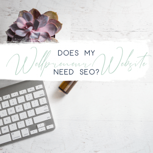 does my wellness website need SEO